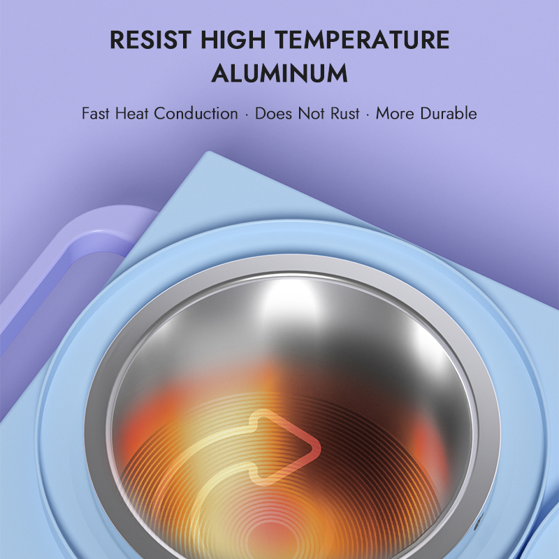 Double pot wax melting machine for body hair remvoal