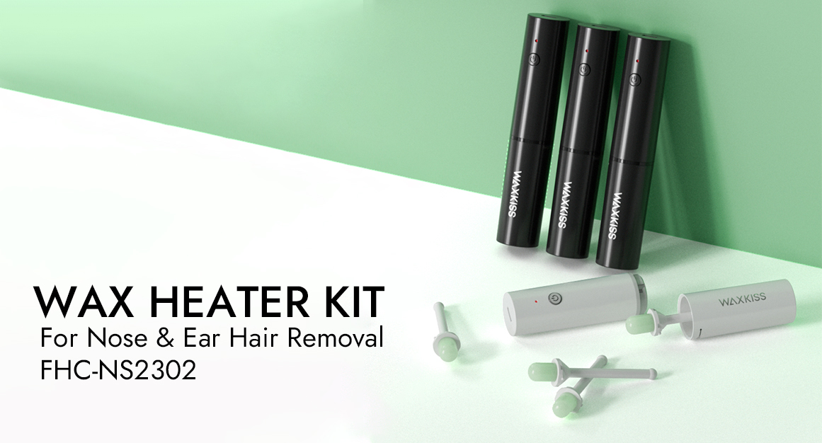 Набор для нагрева воска для удаления волос в носу и ушах